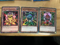 Yugioh Gadget Set Green Red Yellow - 1st Edition Super Rare NM - Image 1