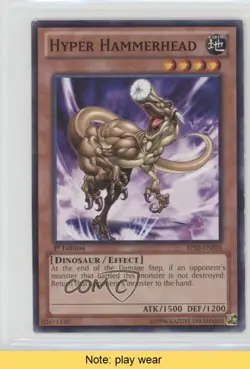 Hyper Hammerhead 1st Ed. YuGiOh Battle Pack 2: War of the Giants #BP02-EN024 5e6 - Image 1