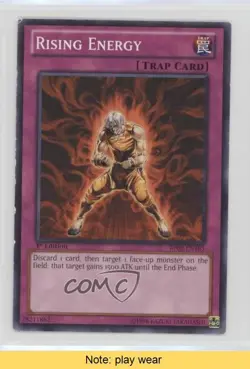 Rising Energy 1st Ed. YuGiOh Battle Pack 2: War of the Giants #BP02-EN185 5e6 - Image 1