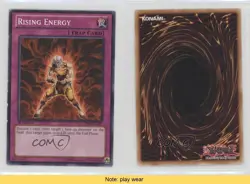 Rising Energy 1st Ed. YuGiOh Battle Pack 2: War of the Giants #BP02-EN185 5e6 - Image 3