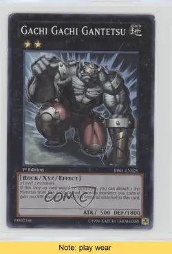 Gachi Gantetsu 1st Ed. Starfoil YuGiOh Battle Pack: Epic Dawn #BP01-EN025 5e6 - Image 1