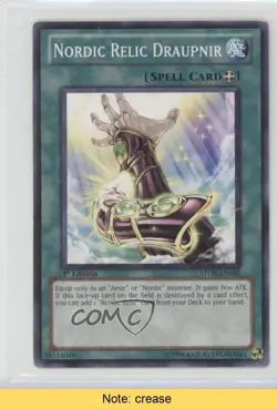 Nordic Relic Draupnir 1st Ed. YuGiOh Storm of Ragnarok #STOR-EN045 READ 5e6 - Image 1