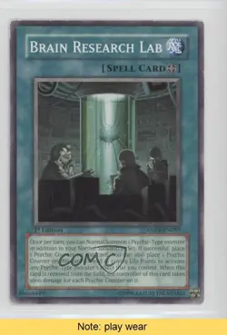 Brain Research Lab 1st Ed. YuGiOh Ancient Prophecy #ANPR-EN057 2009 READ 5e6 - Image 1
