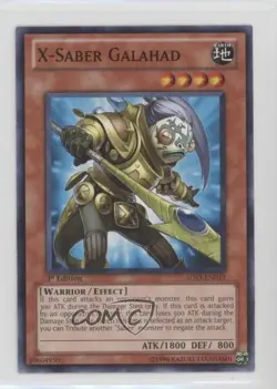 X-Saber Galahad 1st Ed. YuGiOh 5D's Duelist Toolbox Starter Deck #5DS3-EN013 5e6 - Image 1