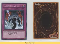 Sakuretsu Armor 1st Ed. YuGiOh 5D's Duelist Toolbox Starter Deck #5DS3-EN035 5e6 - Image 3