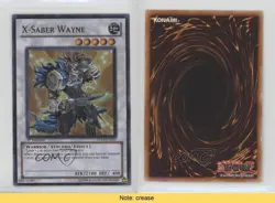 X-Saber Wayne 1st Ed. YuGiOh 5D's Duelist Toolbox Starter Deck #5DS3-EN042 5e6 - Image 3