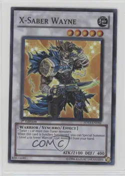 X-Saber Wayne 1st Ed. YuGiOh 5D's Duelist Toolbox Starter Deck #5DS3-EN042 d7k - Image 1
