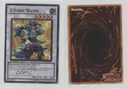 X-Saber Wayne 1st Ed. YuGiOh 5D's Duelist Toolbox Starter Deck #5DS3-EN042 d7k - Image 3