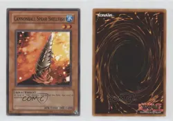 Cannonball Spear Shellfish Unlimited YuGiOh Invasion of Chaos #IOC-085 2004 01dr - Image 3