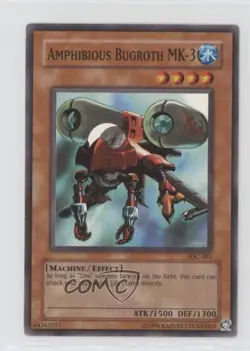 Amphibious Bugroth MK-3 Unlimited YuGiOh Invasion of Chaos #IOC-081 2004 01dr - Image 1