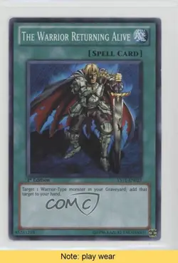 The Warrior Returning Alive 1st Ed. YuGiOh Dawn of XYZ Starter Deck READ 5e6 - Image 1