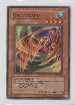 Gale Lizard Unlimited YuGiOh Invasion of Chaos #IOC-008 2004 00jz - Image 1