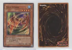 Gale Lizard Unlimited YuGiOh Invasion of Chaos #IOC-008 2004 00jz - Image 3