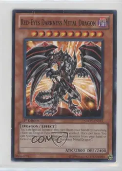 Red-Eyes Darkness Metal Dragon 1st Ed. YuGiOh s Collide Structure Deck 3c7 - Image 1