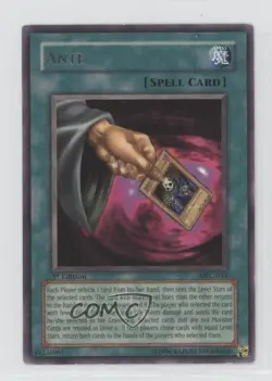Ante 1st Ed. YuGiOh Magician's Force #MFC-034 2003 01dr - Image 1