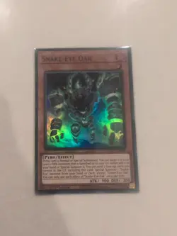 Snake-Eye Oak - AGOV-EN008 - Super Rare - 1st Edition Yugioh - Image 1