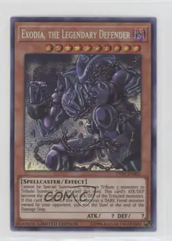 Exodia the Legendary Defender Limited Edition YuGiOh Gold Sarcophagus Tin 1dv7 - Image 1