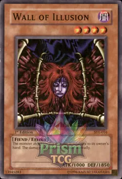 1st Ed Wall of Illusion SYE-016 Yugioh - Image 1