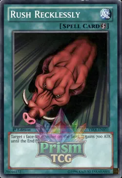 1st Ed Rush Recklessly YSKR-EN031 Yugioh - Image 1