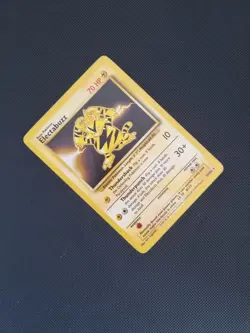 Electabuzz 20/102 Rare Base Set Pokemon Card WOTC LP - Image 3