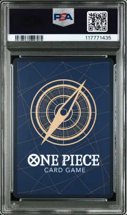 One Piece Card Luffy 3rd Anniversary Gold Comic Super Parallel PSA10 SEC - Image 2