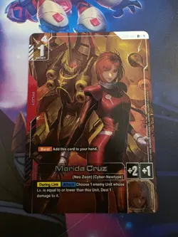 MARIDA CRUZ - GD01-093 R+ Alt Art GUNDAM TCG CARD GAME ENGLISH NEWTYPE RISING - Image 1
