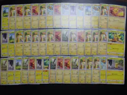 Pokemon Card Non Holo Shining Pikachu Lot Of 46 SET 023/071 025/165 etc #5251 - Image 1
