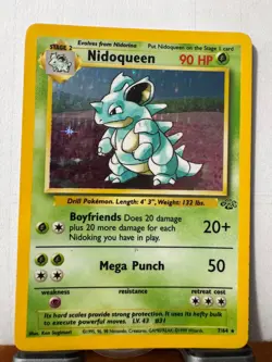 Nidoqueen 7/64 Jungle Holo Rare - WOTC - Pokemon Card - Image 3