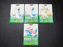 Dragonite Dragonair Dratini porygon Bandai Carddass 1996 Japanese Pokemon Card - Image 1
