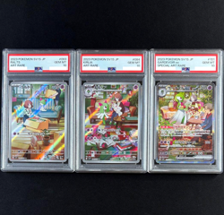 PSA 10 Ralts Kirlia AR Gardevoir EX SAR Set of 3 101 sv1s Pokemon Card Japanese - Image 1