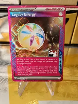 Legacy Energy Pokemon Prize Pack Series 6 Promo Pokemon Card NM/LP Stamp - Image 1