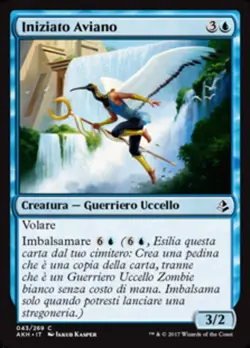 MTG Magic AKH Amonkhet - 1x ITA EX 043 C Iniziato Aviano - Image 1
