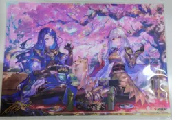 MTG visual board Emperor cherry blossoms viewing Narset & Wandering Emperor - Image 1