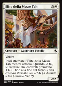 MTG Magic AKH Amonkhet - 1x ITA EX 031 C Elite della Messe Tah - Image 1