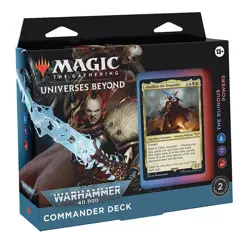 MTG Magic - THE RUINOUS POWERS - Warhammer 40k COMMANDER Deck - ENGLISH / NEW - Image 1