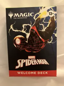 SDCC 2025 Hasbro Marvel MTG GREEN Spider-Man Welcome Deck Brand New IN HAND - Image 1