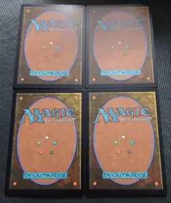 MTG DIABOLOS GUARDIAN FORCE Death's Shadow TOP8 Promo Card Set of 4 - Image 4