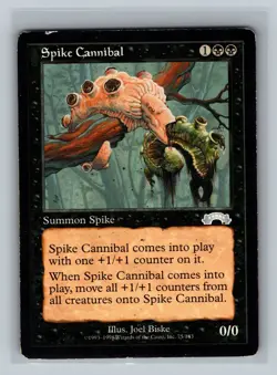 Spike Cannibal 75/143 Magic the Gathering CCG Exodus MTG Joel Biske Art UNCOMMON - Image 1