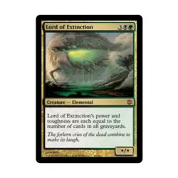 WOTC MtG Alara Reborn Lord of Extinction (MR) (Foil) VG - Image 1