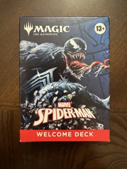 MTG SDCC 2025 Exclusive Black Spider-Man Welcome Deck - Image 1
