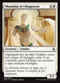 MTG Magic AKH Amonkhet - 1x ITA EX 006 C Mummia Avviluppante - Image 1