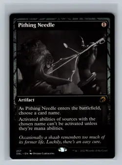 Pithing Needle 257 Magic the Gathering CCG Innistrad Double Feature MTG RARE - Image 1