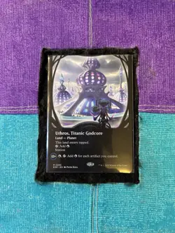 Uthros, Titanic Godcore - Borderless MtG Magic Edge of Eternities #0285 NM / MNT - Image 1