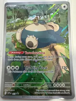 Pokemon TCG Snorlax S&V 151 ETB Promo #051 - Image 1