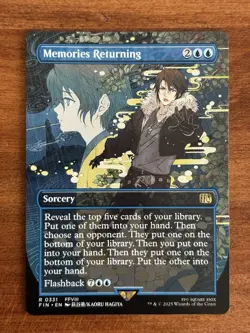 Memories Returning Final Fantasy Borderless MTG Non-Foil 0331 Rare - Image 1