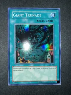 Yugioh TCG Giant Trunade SRL-048 Spell Ruler Unlimited NM Condition - Image 1