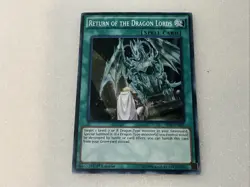 RETURN OF THE DRAGON LORDS SUPER RARE 1ST EDITION SR02-EN025 YUGIOH! NM FREE SH - Image 1
