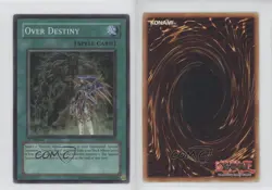 Over Destiny 1st Ed. YuGiOh Aster Phoenix Duelist Pack #DP05-EN021 2007 u3f - Image 3