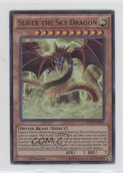Slifer the Sky Dragon 1st Ed. YuGiOh Dark Side of Dimensions Movie Pack 1z8 - Image 1
