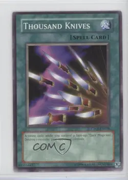 Thousand Knives YuGiOh Champion Pack: Game Five Tournament Pack #CP05-EN018 u3f - Image 1